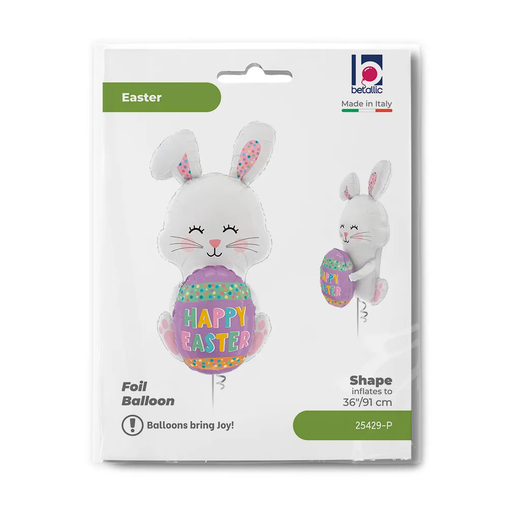 Balon Folie Figurina Iepurasul de Paste 91cm