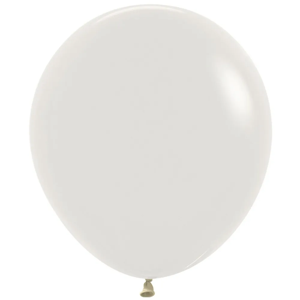 Balon latex Jumbo Pastel Dusk Cream 40cm