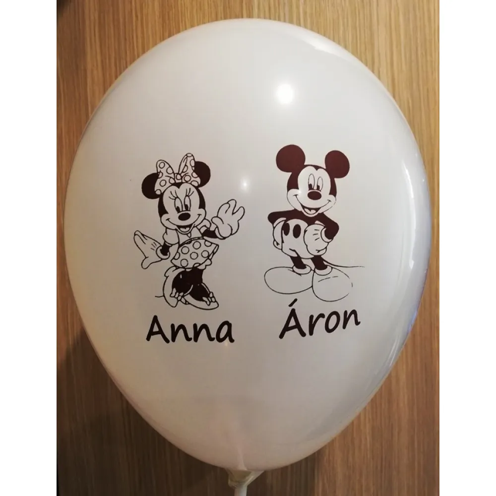 Baloane personalizate botez gemeni -BM44
