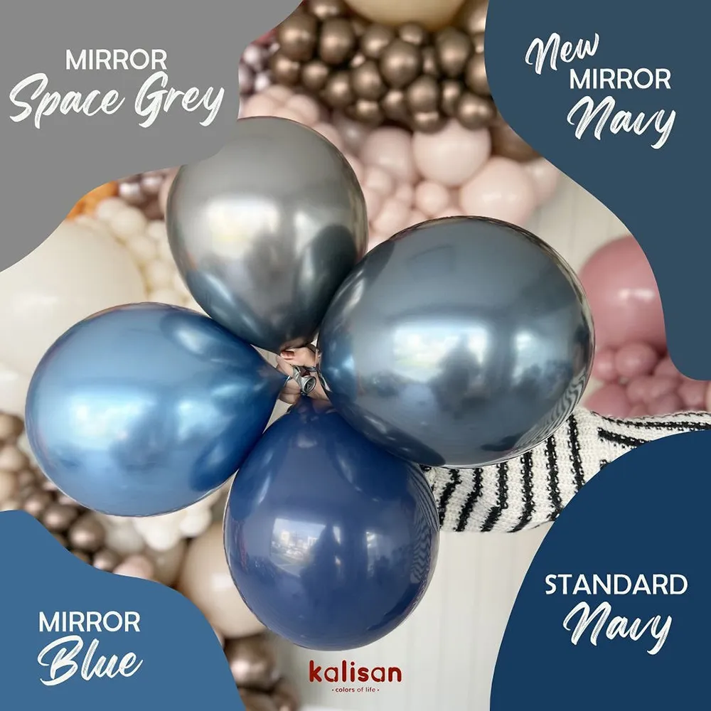 Baloane latex 30cm Navy Standard Kalisan 2342