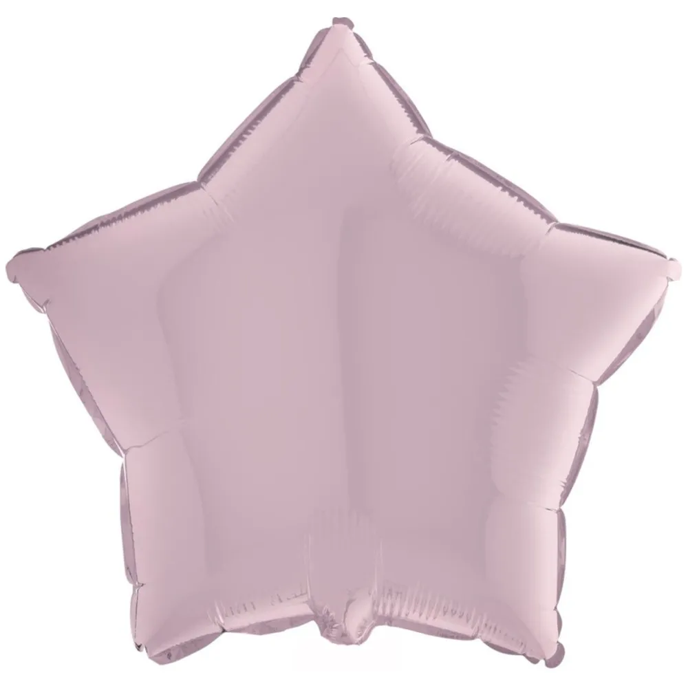 Balon Folie Stea Baby Pink 46 cm Grabo