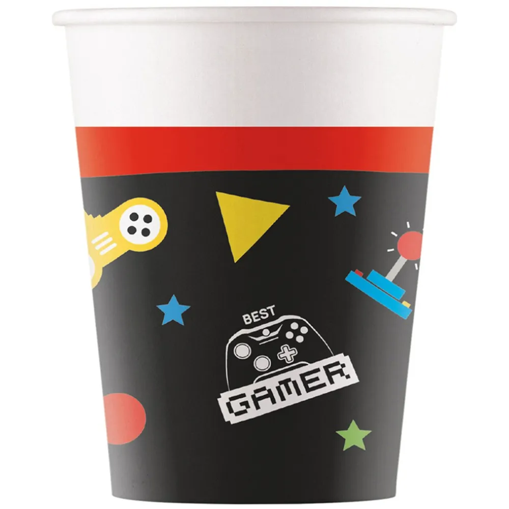 Set 8 Pahare Petrecere 200ml Gaming
