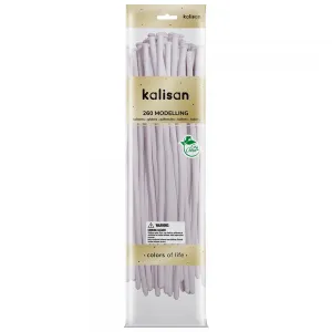 SET 50 Baloane Latex Modelaj Macaron Pale Lilac Nozzle Up 260M 3011