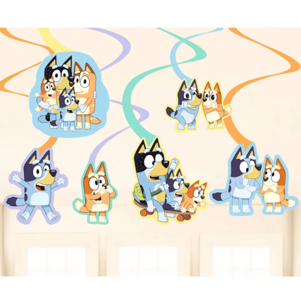 Decoratiuni figurine Bluey si Familia pentru agatat 9915383