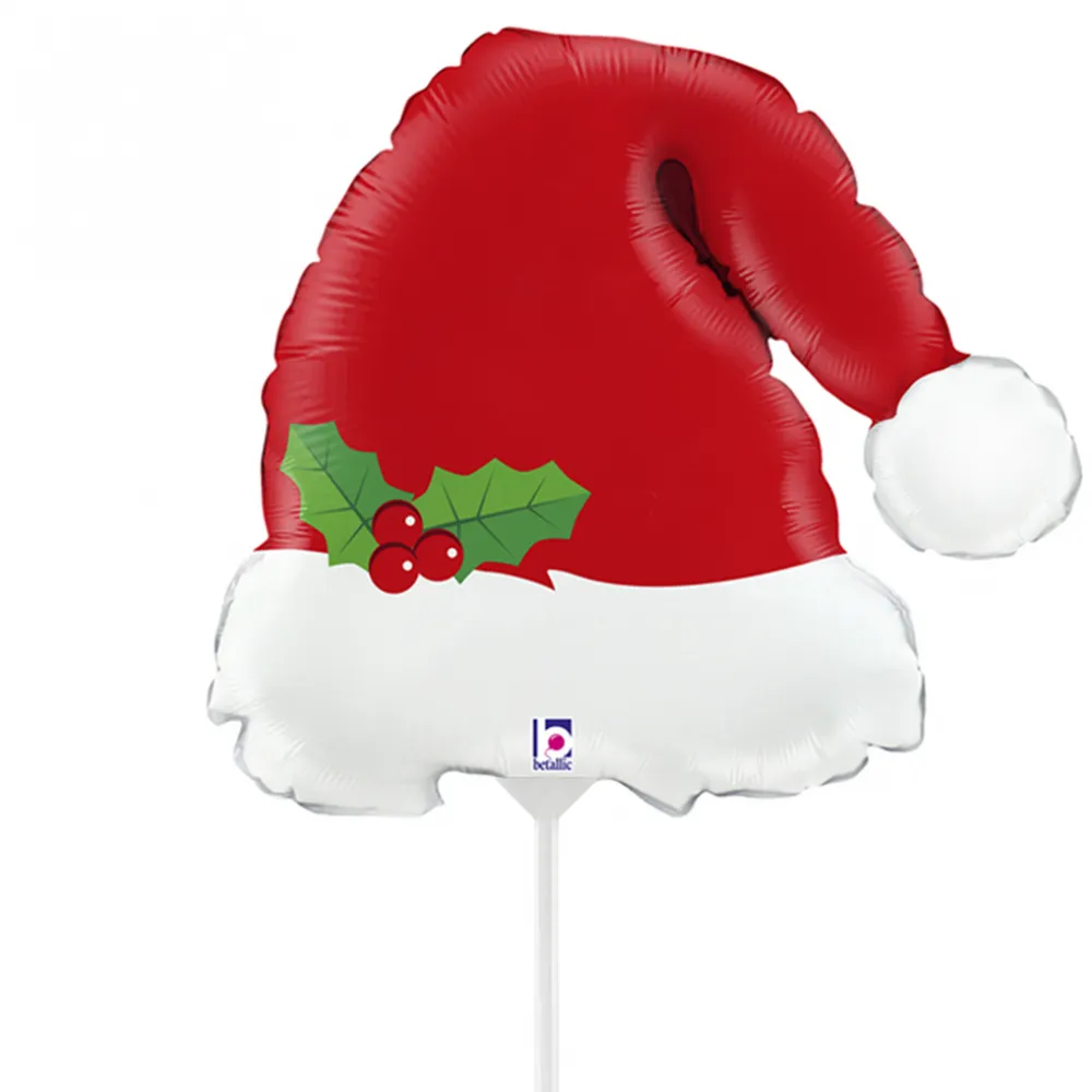 Balon Folie Mini Figurina Christmas Hat 23x20cm (AER) Grabo