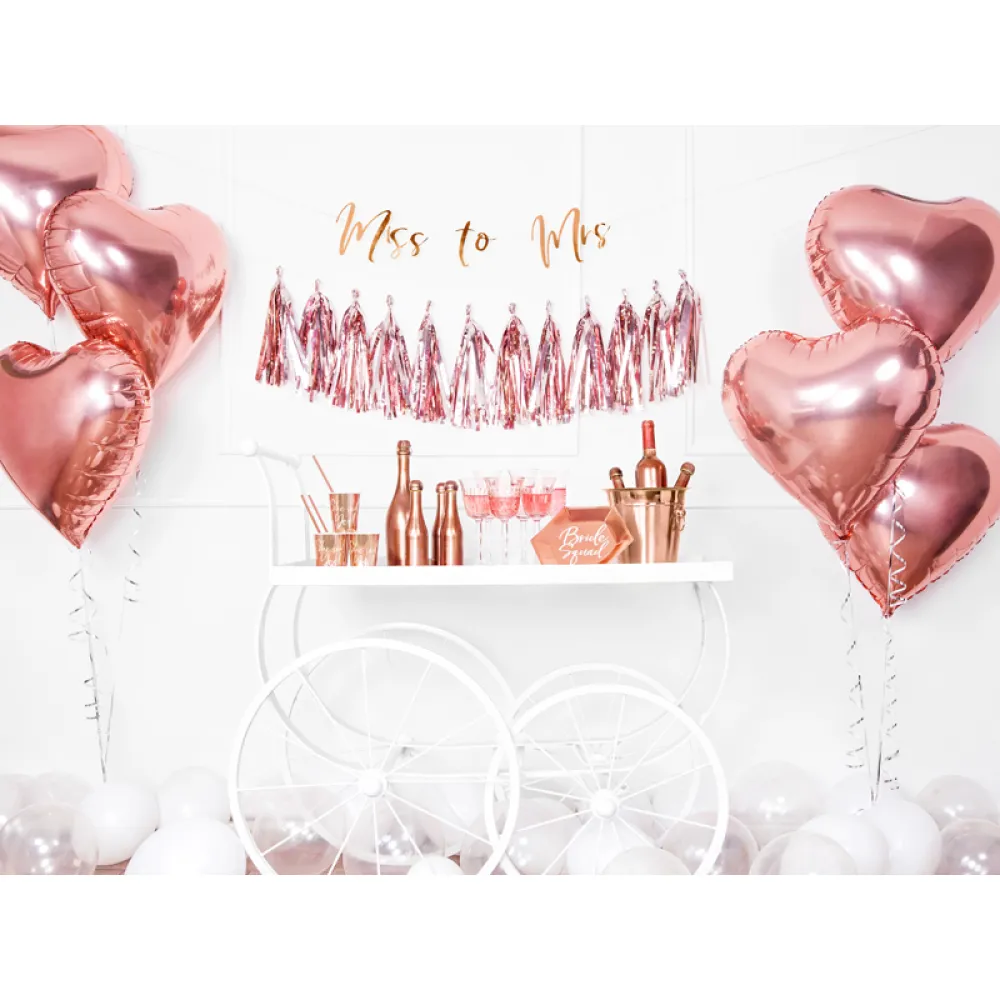 Ghirlanda Decorativa Rose Gold 12 tassels/2m PDC1033