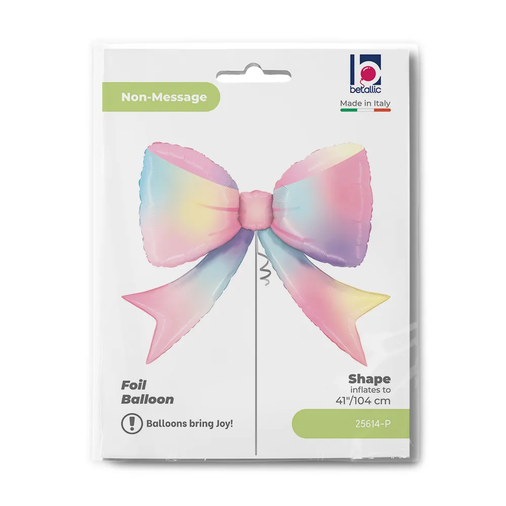Balon Folie Figurina Fundita Multicolor Pastel 90x73cm