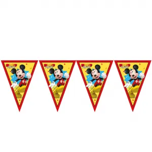 Banner Petrecere Stegulete Mickey Jump Into Fun