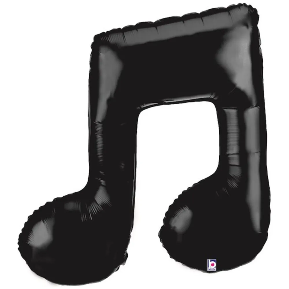 Balon Folie Figurina Nota Muzicala Dubla 86cm Grabo