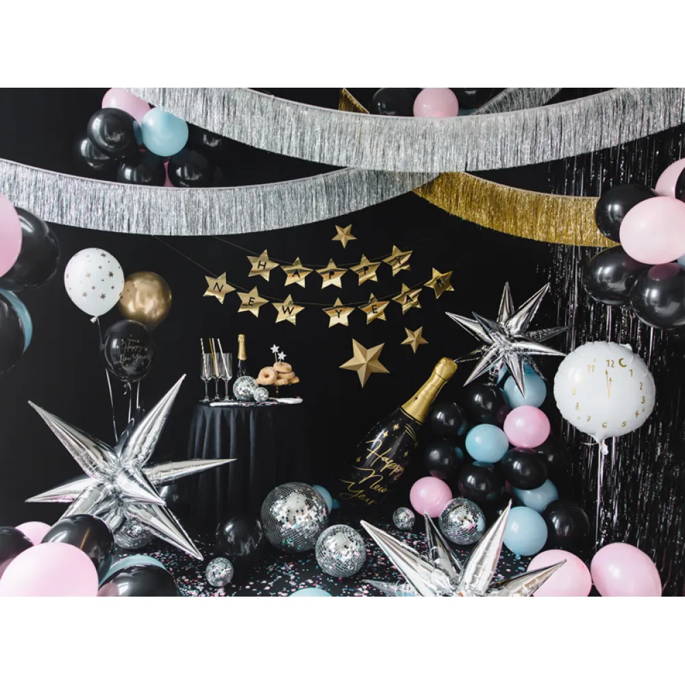 Balon Folie Stea Magica (Aer) Argintiu 95cm