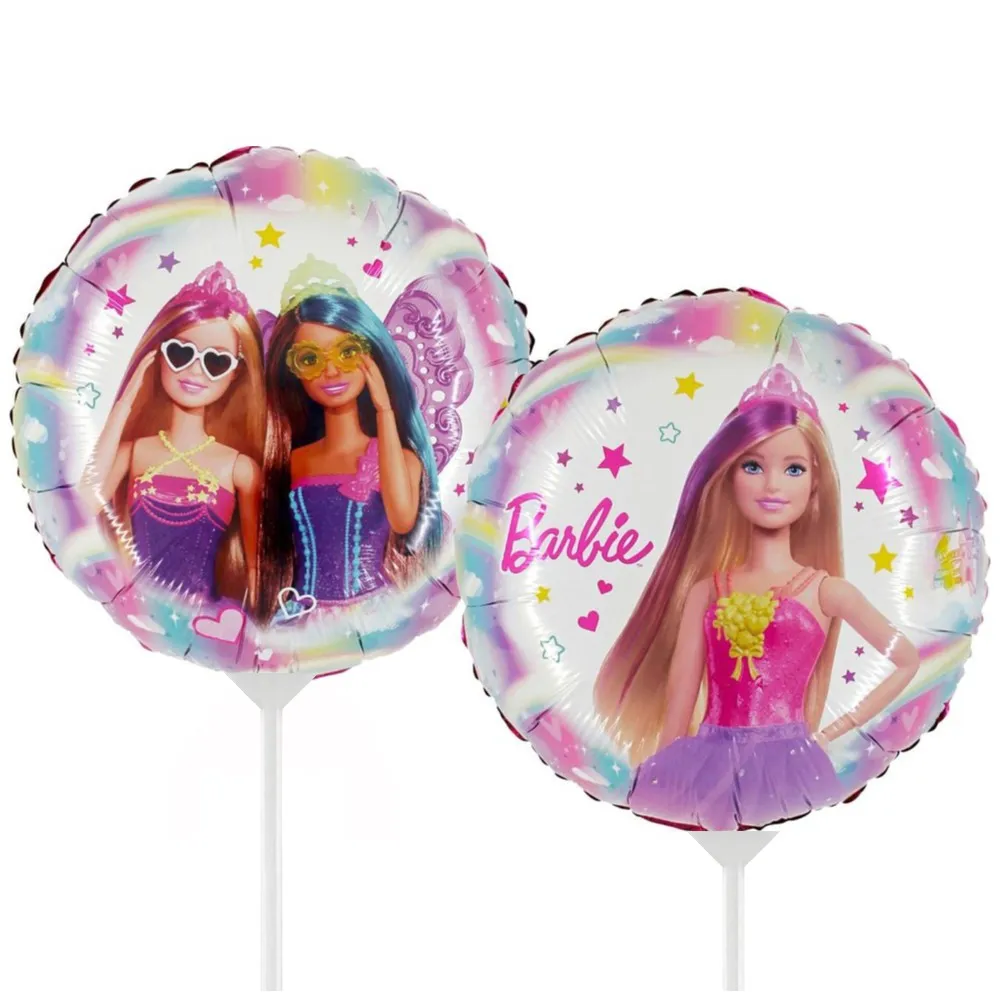 Balon Folie Mini-Figurina Barbie (AER) 19cm Grabo