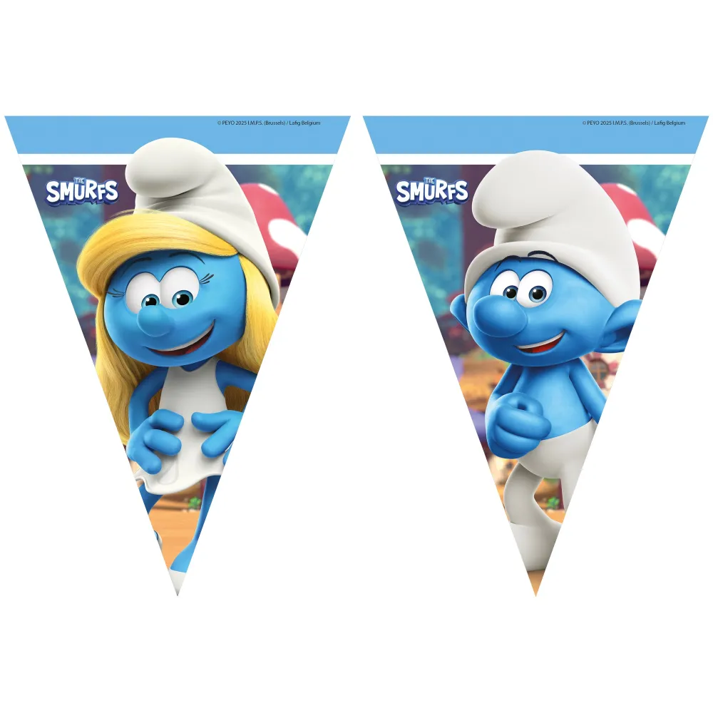 Banner Petrecere Stegulete Strumfi