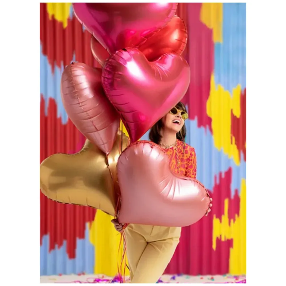 Balon Folie Inima Rose Gold 75x64.5cm