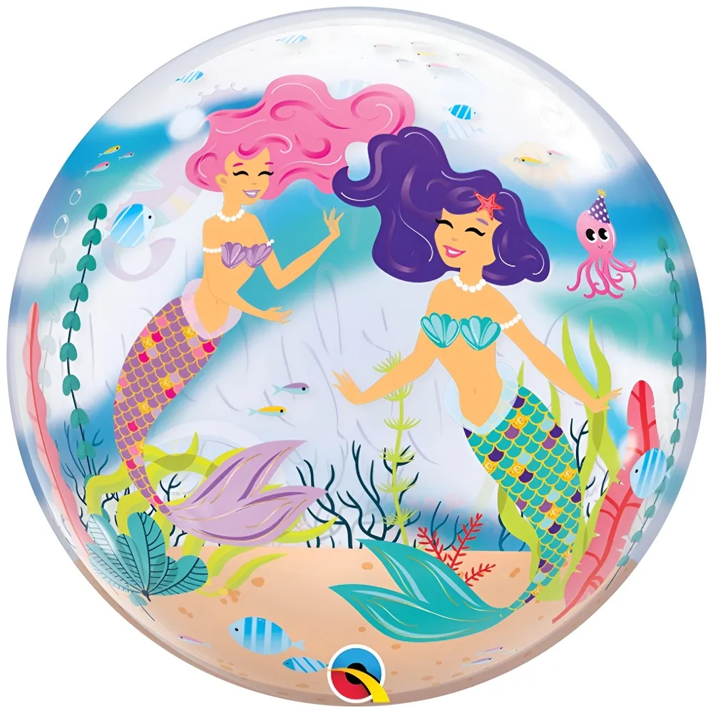 Deco Bubble Sirene 22inch - 55cm 87741 Qualatex