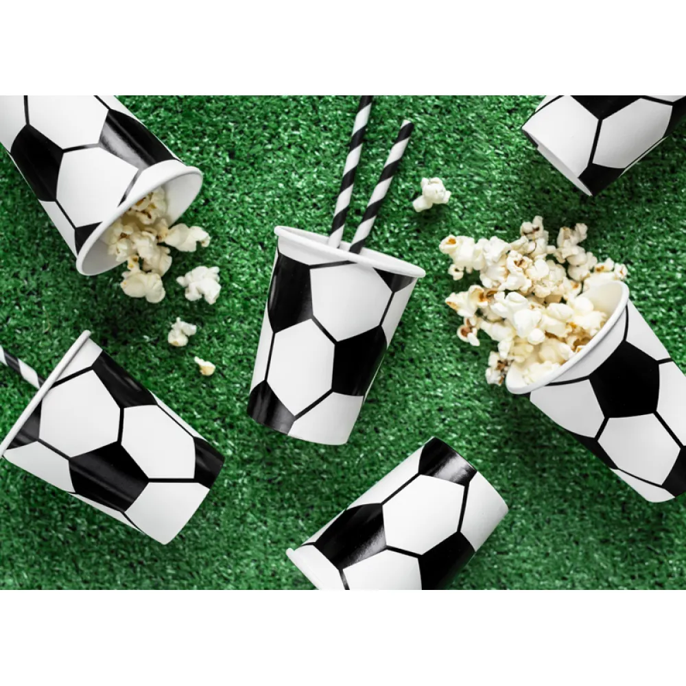 Set 6 Pahare Petrecere Fotbal 220ml KPP72-EU2