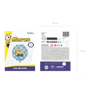 Balon folie Rotund Minions 35cm