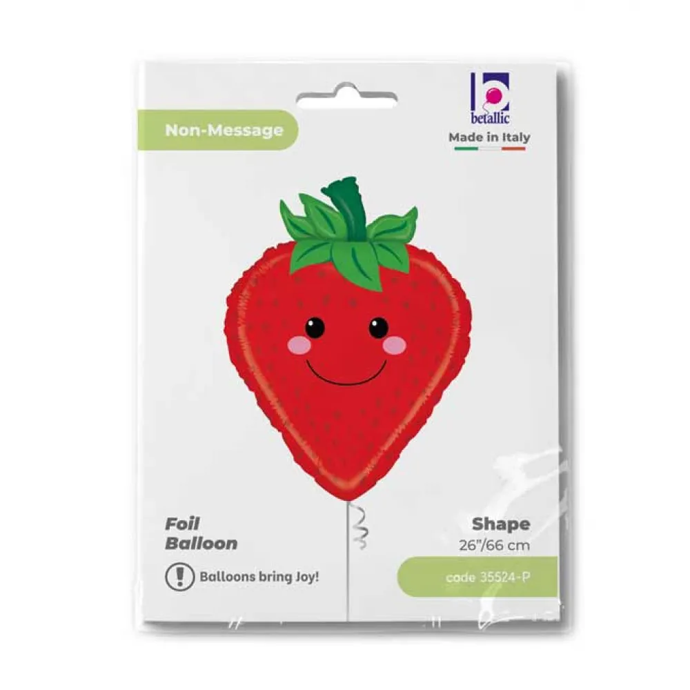 Balon Folie Figurina Capsuna 53cm Grabo