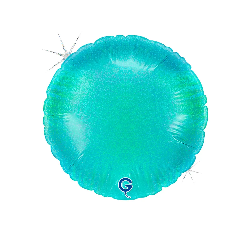 Balon Folie Rotund Tiffany Holografic 10 cm Grabo