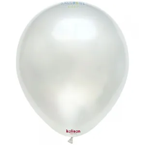 SET 50 Baloane Latex 28cm Pearl White 7001