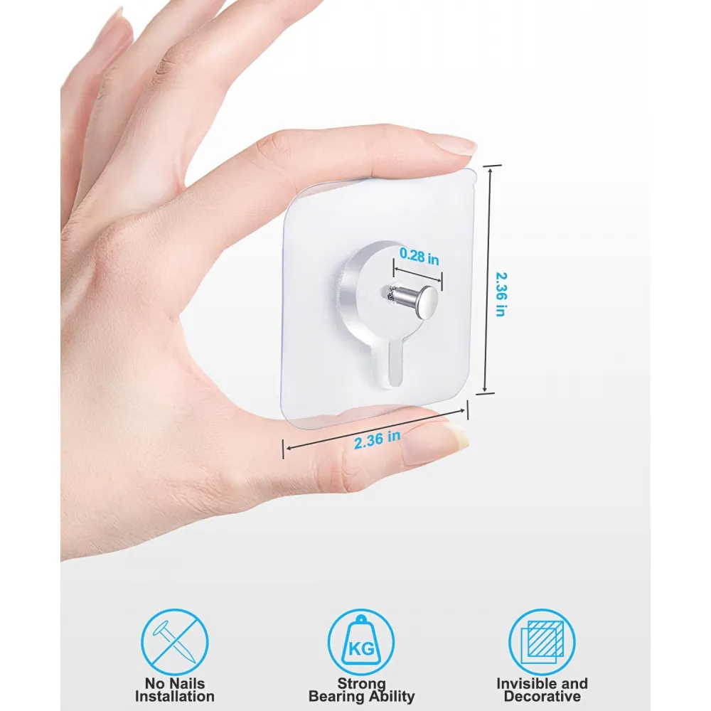 SET 25 buc Suport Transparent pt prindere baloane 5x5cm