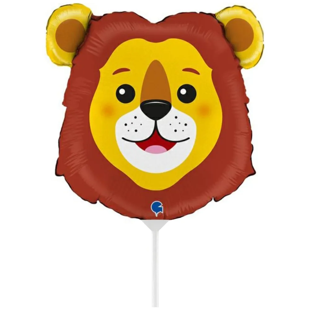Balon Folie Mini-Figurina Cap Leu (AER) 35cm Grabo