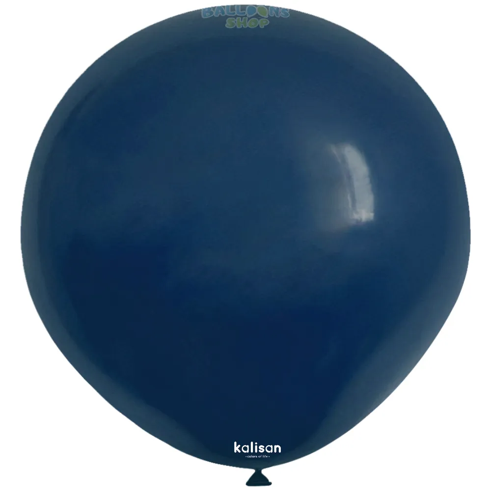 Balon Jumbo Latex 45cm Navy Standard 2342