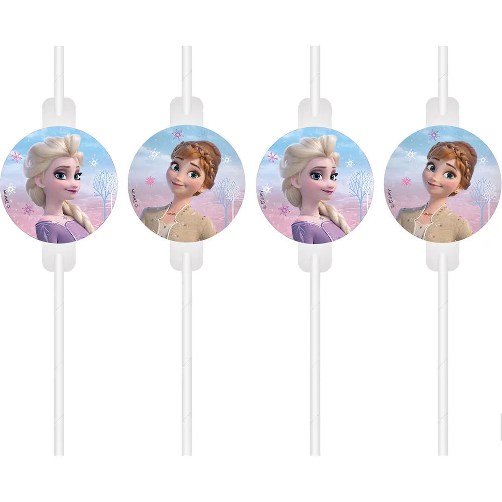 Set 4 Paie de Bautura cu medalion Disney Frozen 2 Wind Spirit