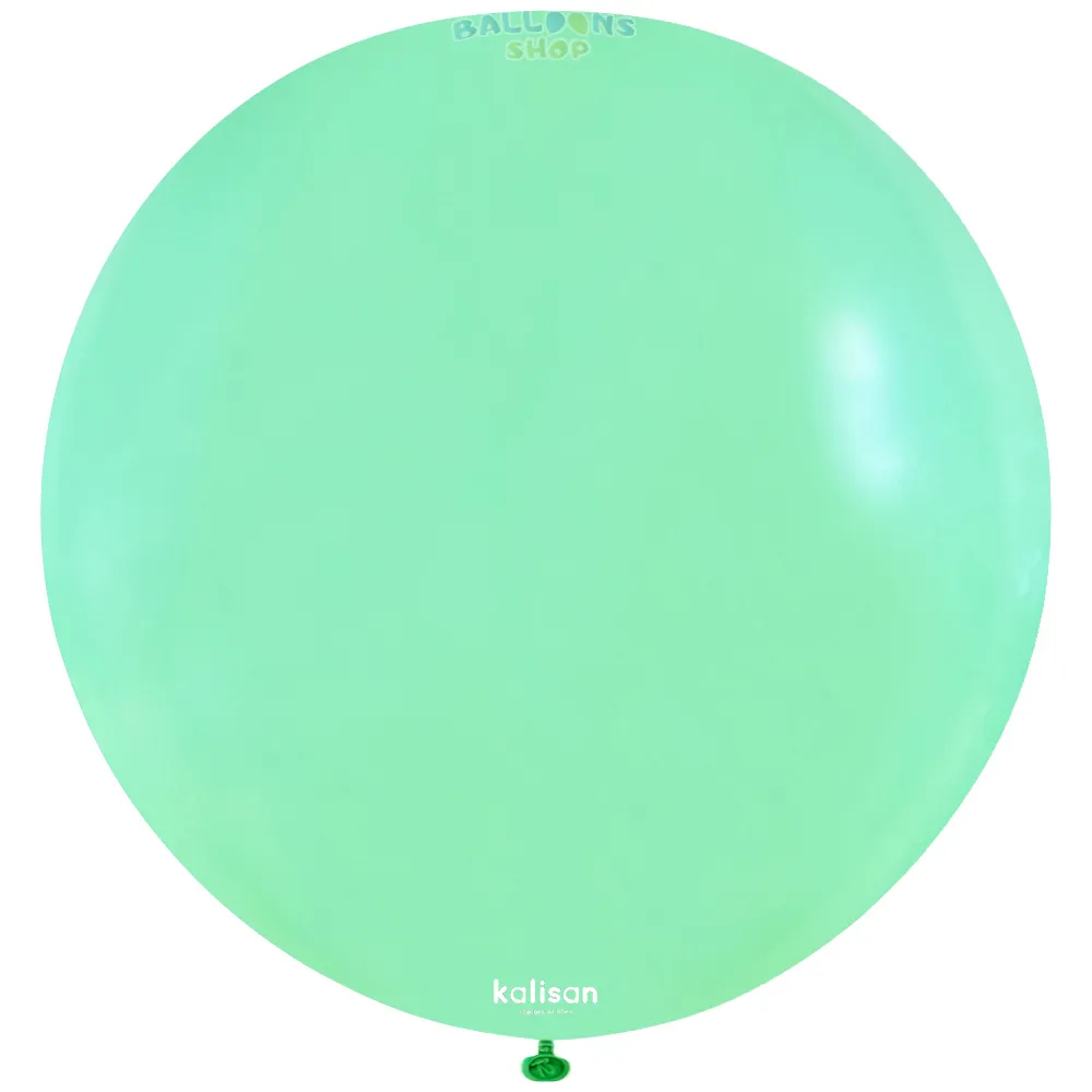 Balon Jumbo Latex 90cm Mint Green Standard 2336