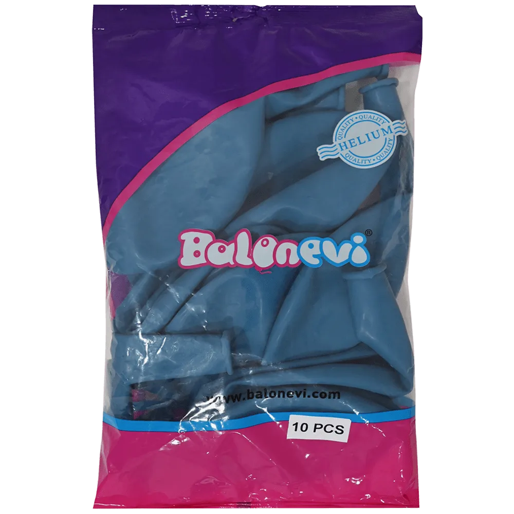 Balon Latex Jumbo 60cm Standard Ocean Blue -44