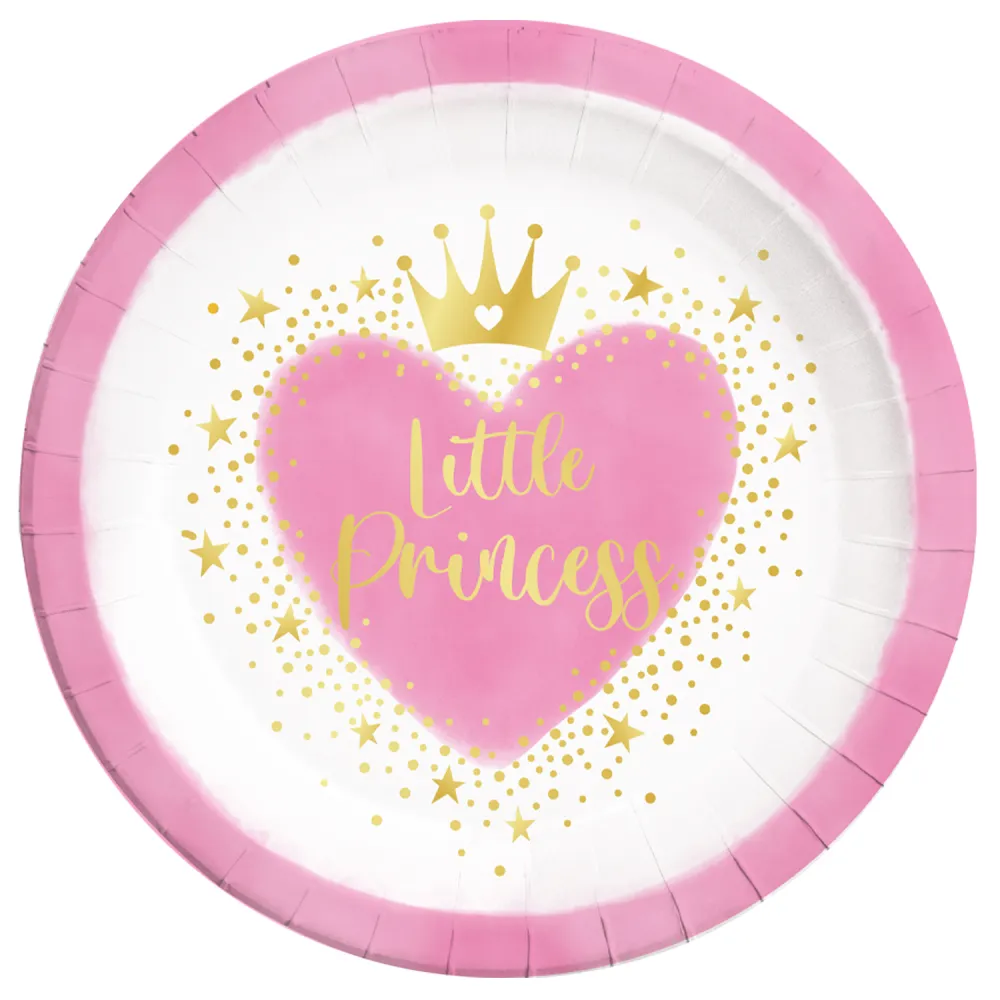 Set 8 Farfurii Petrecere 23cm My Little Princess