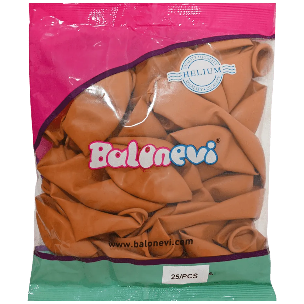 Balon Latex Jumbo 45cm Standard Caramel -37