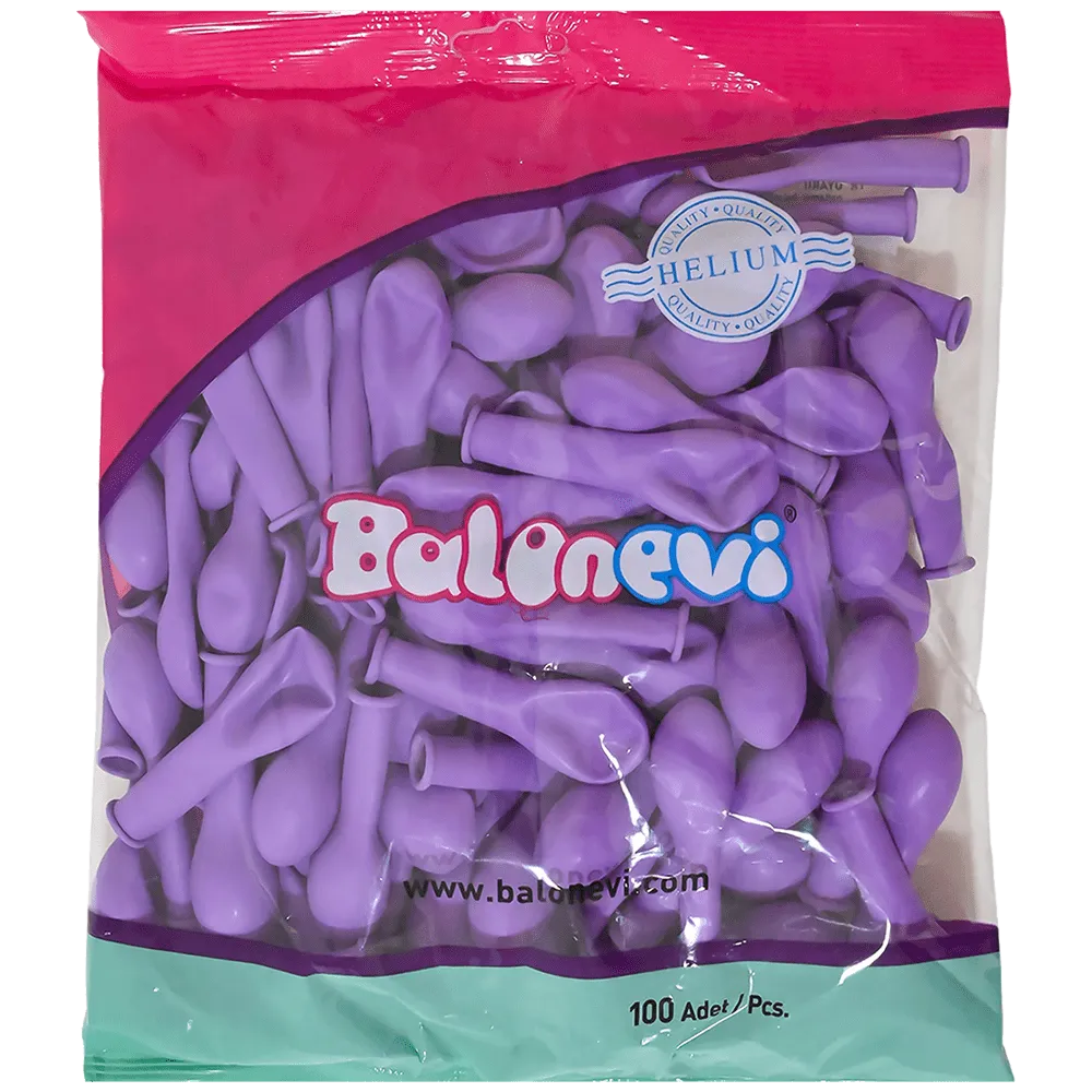 Baloane latex 13cm Standard Lavanda -11