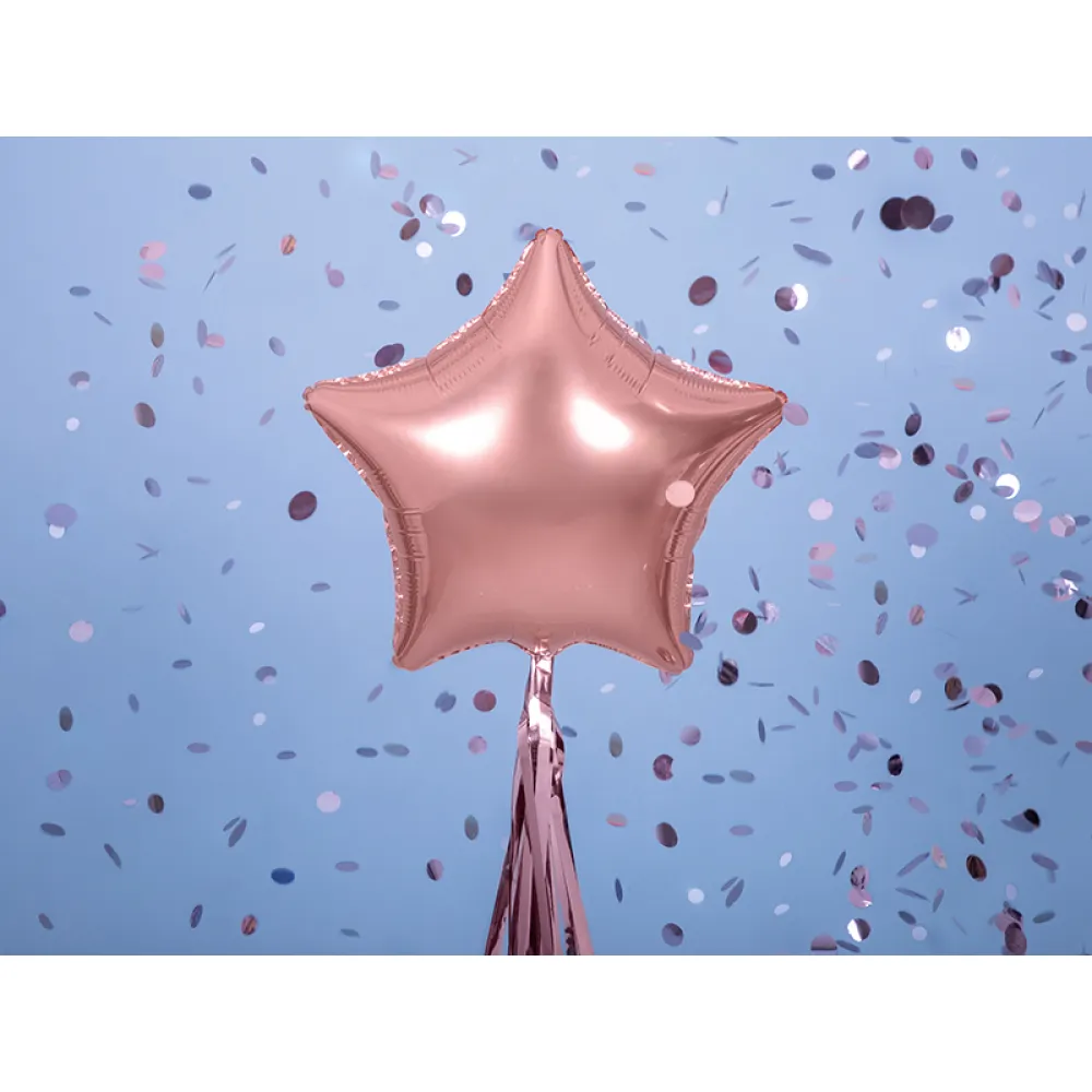 Balon folie Stea Rose-Gold 45cm PDC1053