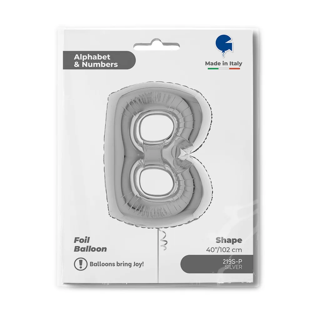Baloane Folie Bride Argintii 102cm