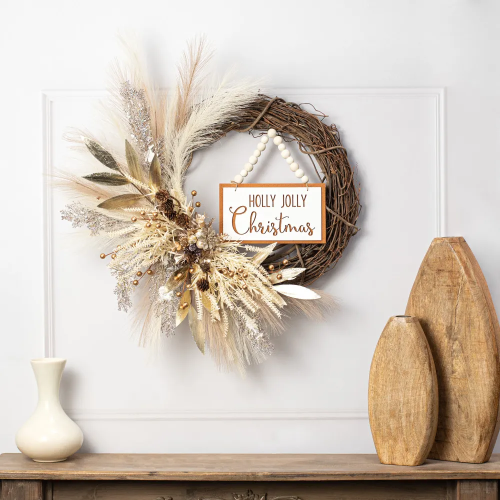 Fir Pampas natural de lux 110cm