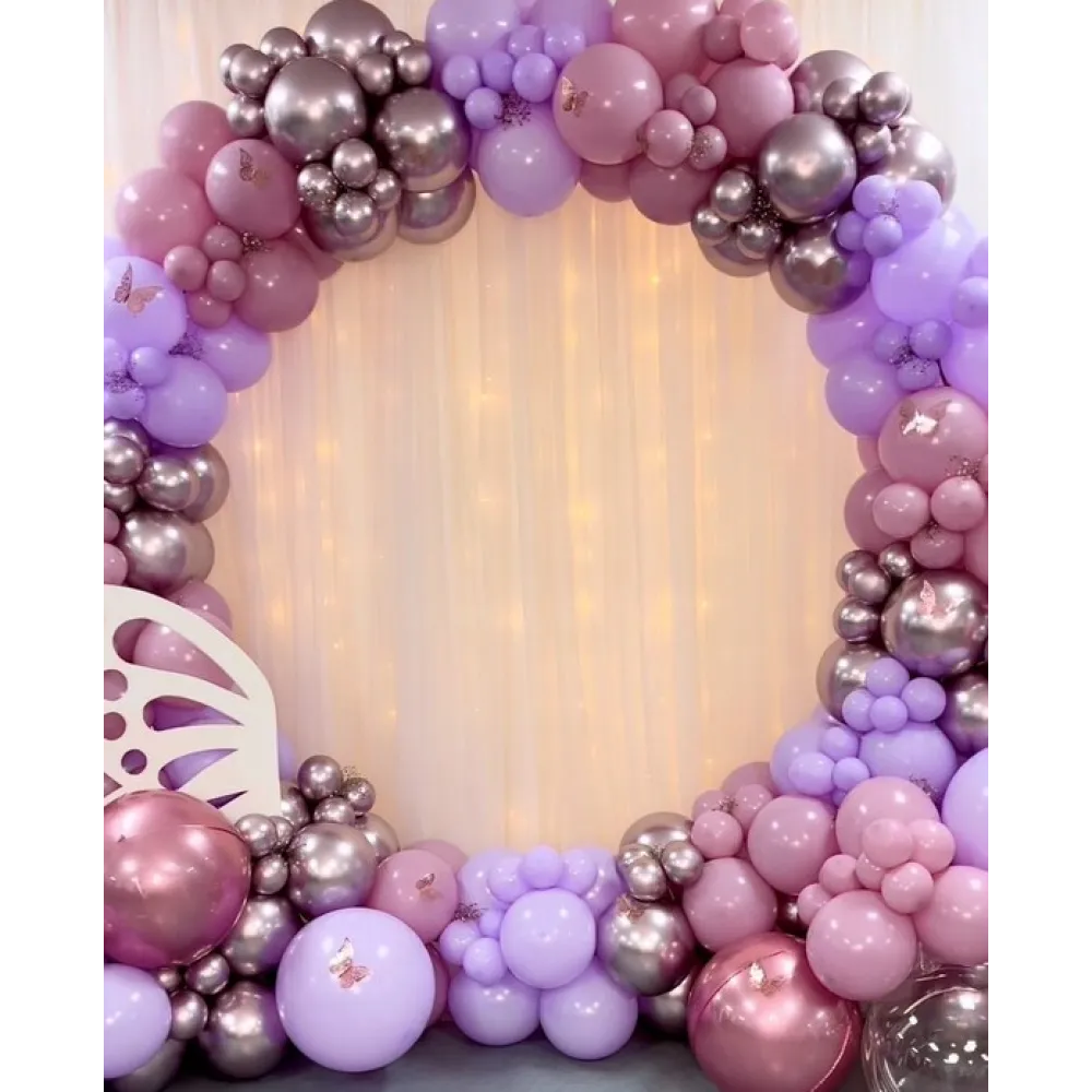 Balon Jumbo Latex 60cm Pink Gold Mirror 5013 Kalisan