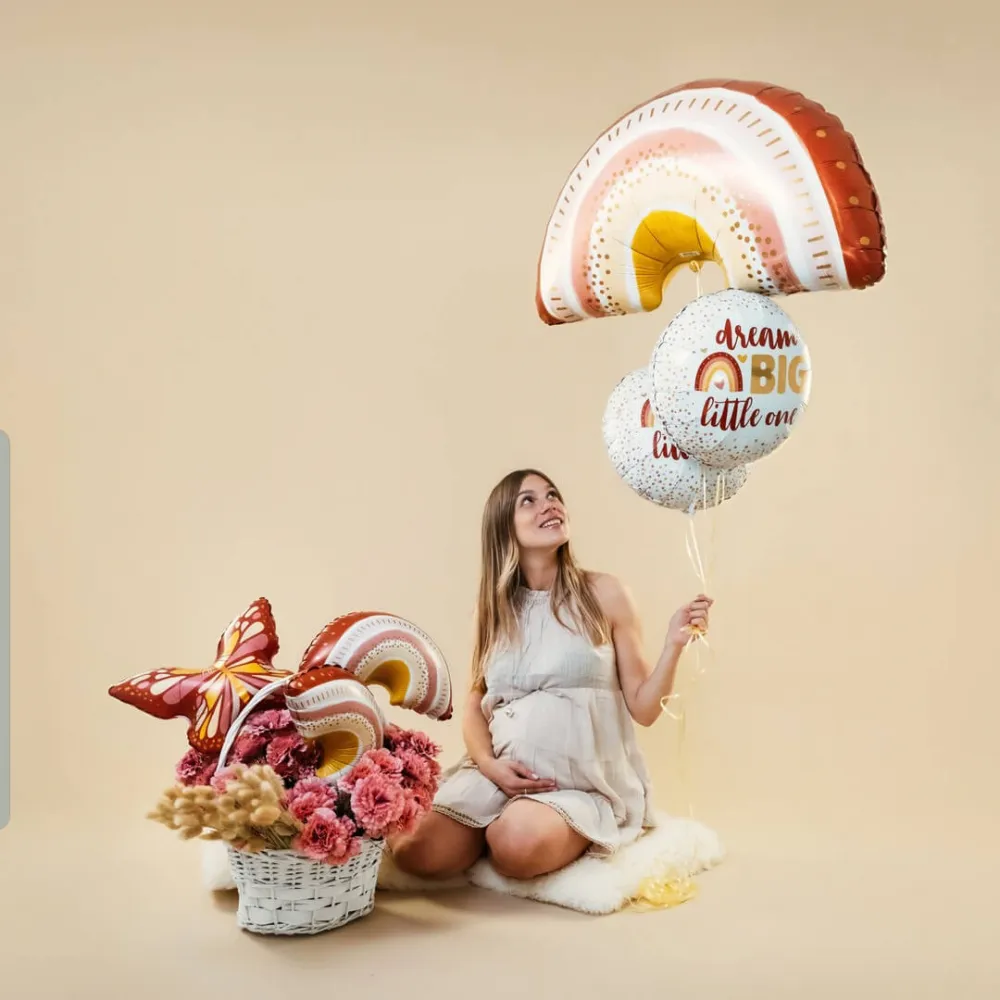 Balon Folie Figurina Boho Rainbow 91 cm Grabo