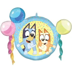 Balon Folie Figurina Bluey si Bingo