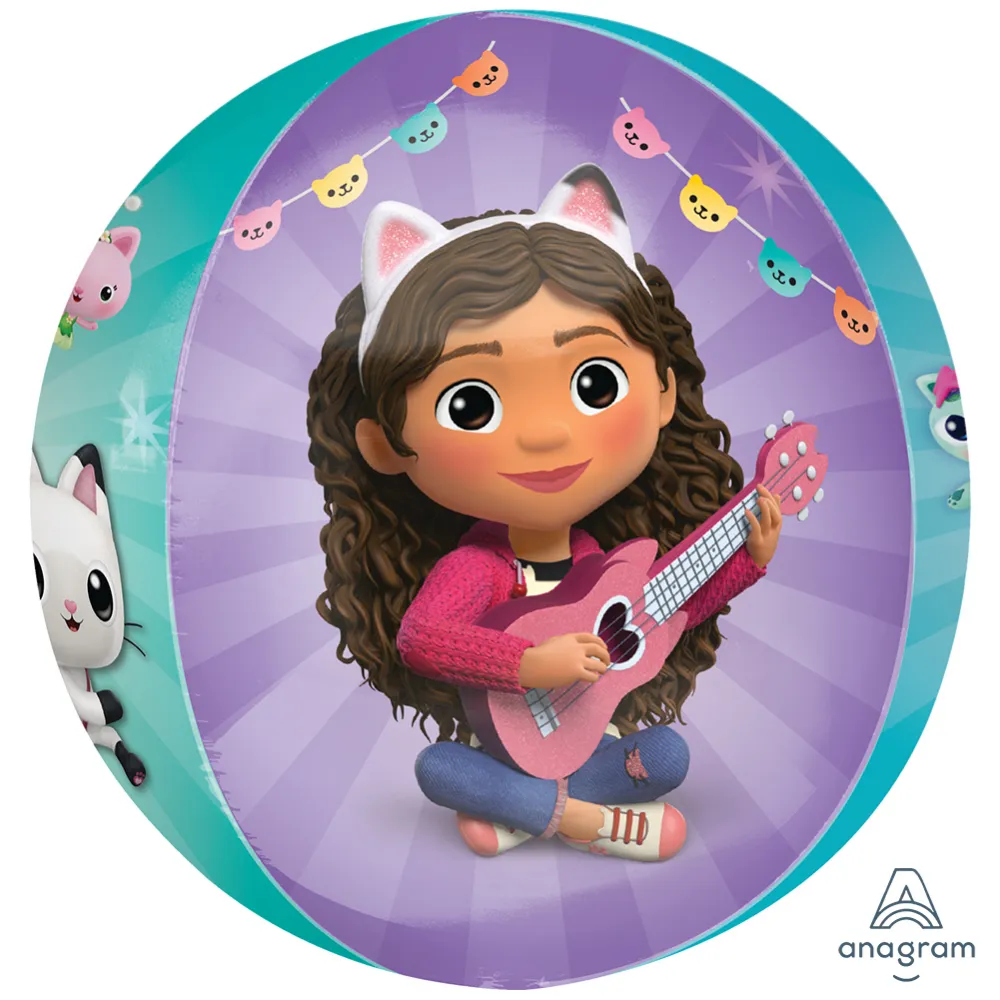 Orbz Balon Folie 4 Fete Gabby's Dollhouse 38x40cm ANAGRAM 4553201