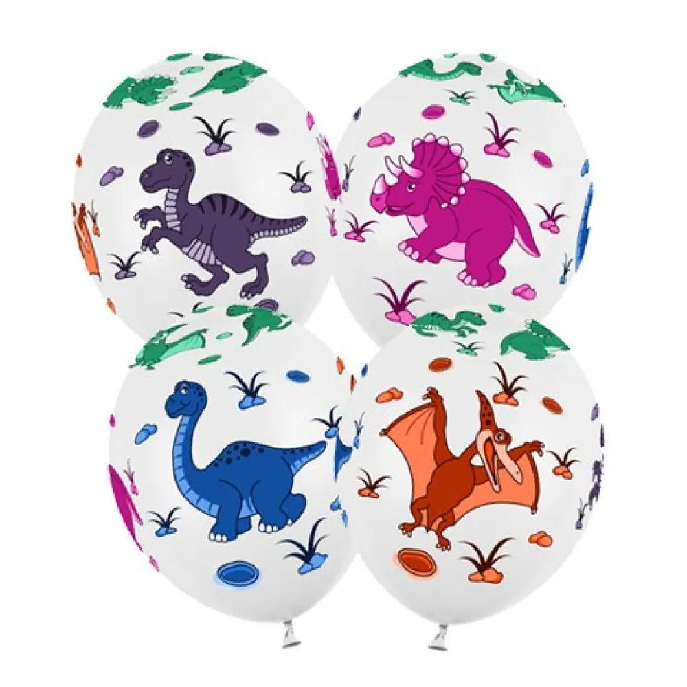 SET 10 Baloane Latex 30cm Dinozauri PDC1062