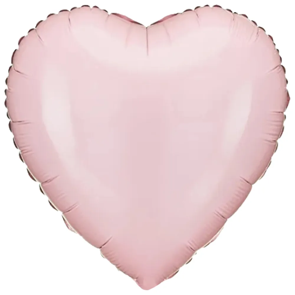 Balon folie Inima Roz Deschis 45cm PDC1238
