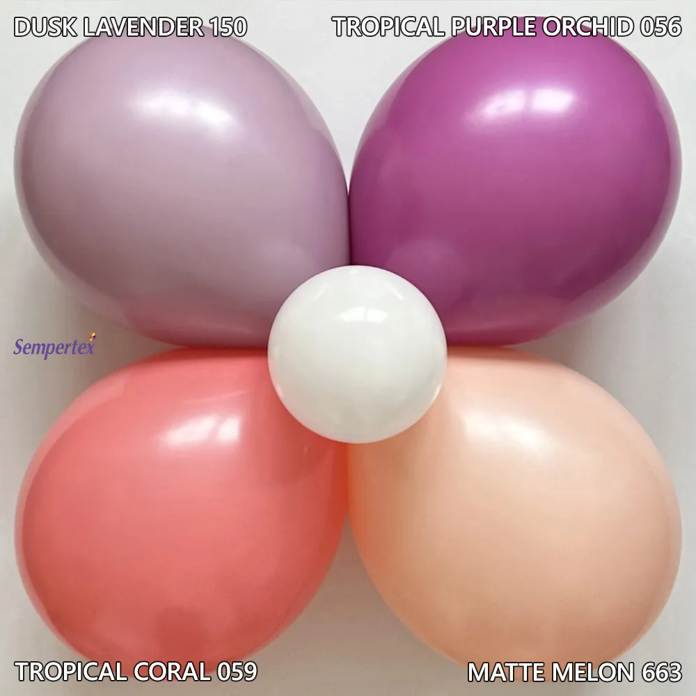Baloane latex Pastel Matte Melon 30cm