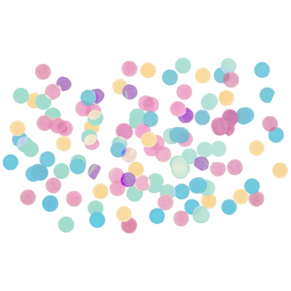 Confetti Pastel Multicolor Hartie Cerc 1cm 15g Amscan 9903719