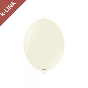 Baloane Latex 15cm K-Link White Sand Retro 8015 30680152