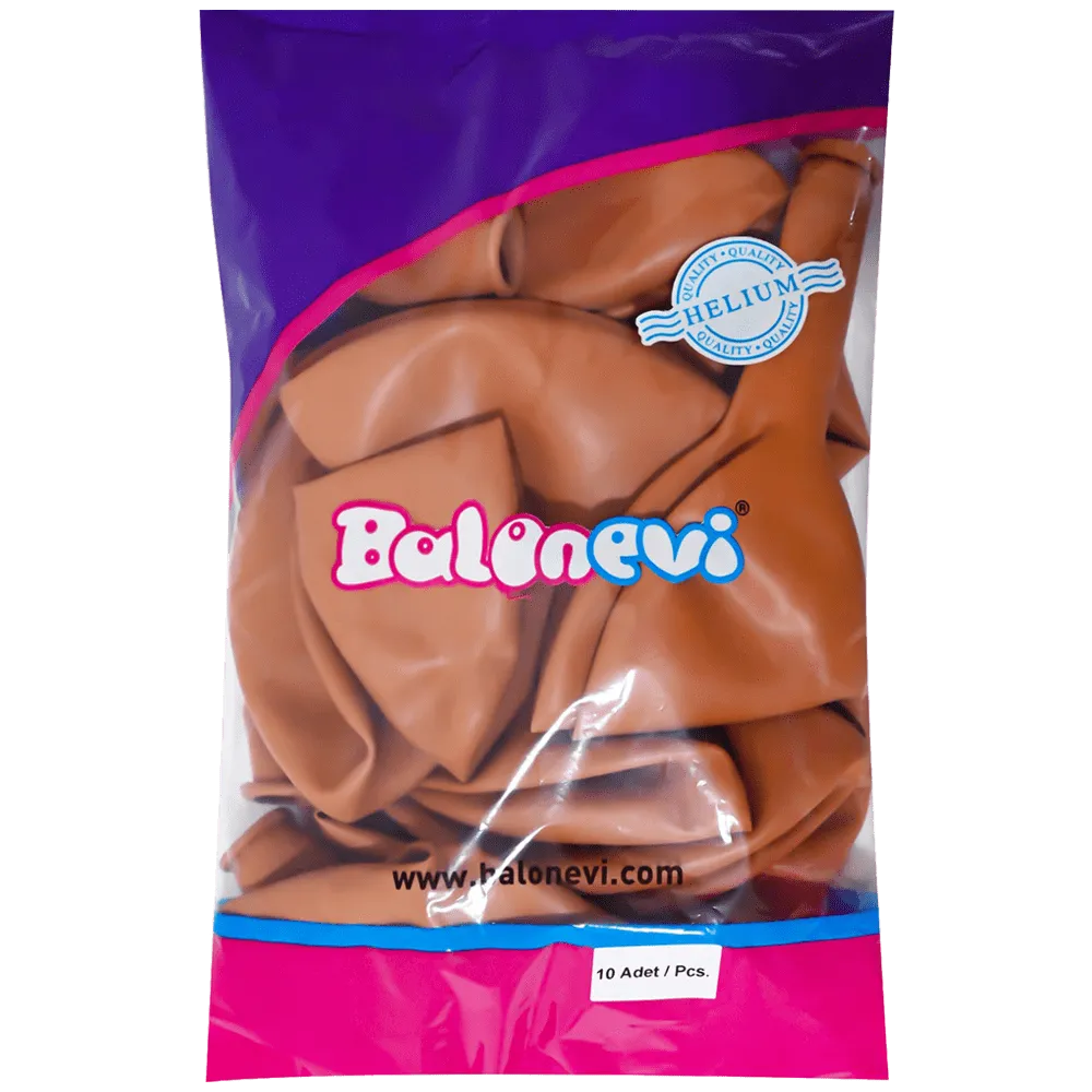 Balon Latex Jumbo 60cm Standard Caramel -37