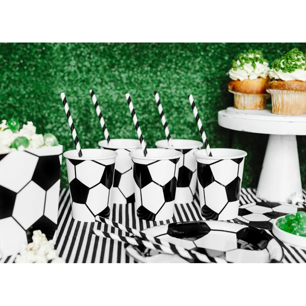 Set 6 Pahare Petrecere Fotbal 220ml KPP72-EU2