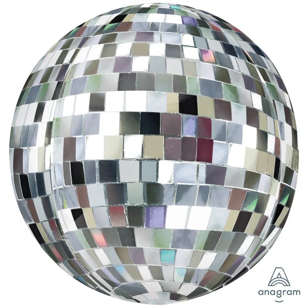 Orbz Balon Folie Disco Ball 38x40cm ANAGRAM 4741501