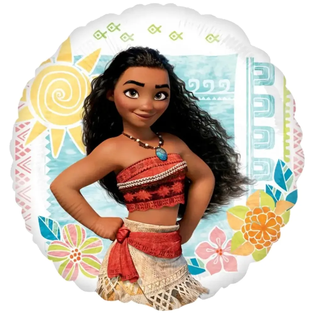 Balon Folie Rotund Vaiana 43cm 3395301