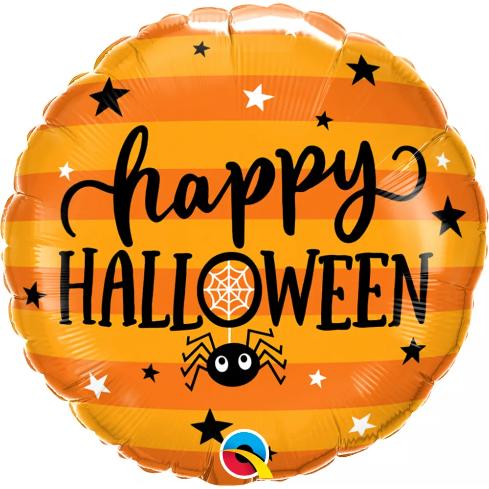 Balon Folie Happy Halloween Paianjen 45cm ANAGRAM 19717
