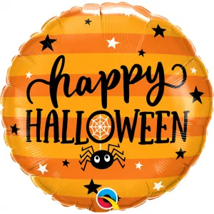 Balon Folie Happy Halloween Paianjen 45cm ANAGRAM 19717